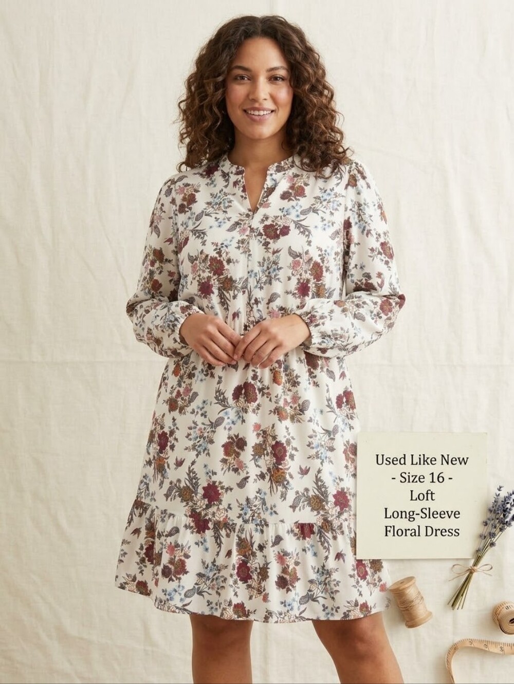 LOFT Floral Dress -